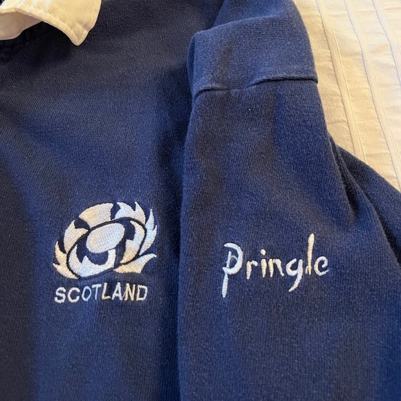 SCOTLAND 1995/1997 HOME RUGBY UNION SHIRT PRINGLE NATIONAL TEAM JERSEY SIZE L/XL - Picture 2 of 15